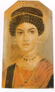 Ritratto di donna dal Fayum/ ph wikipedia commons